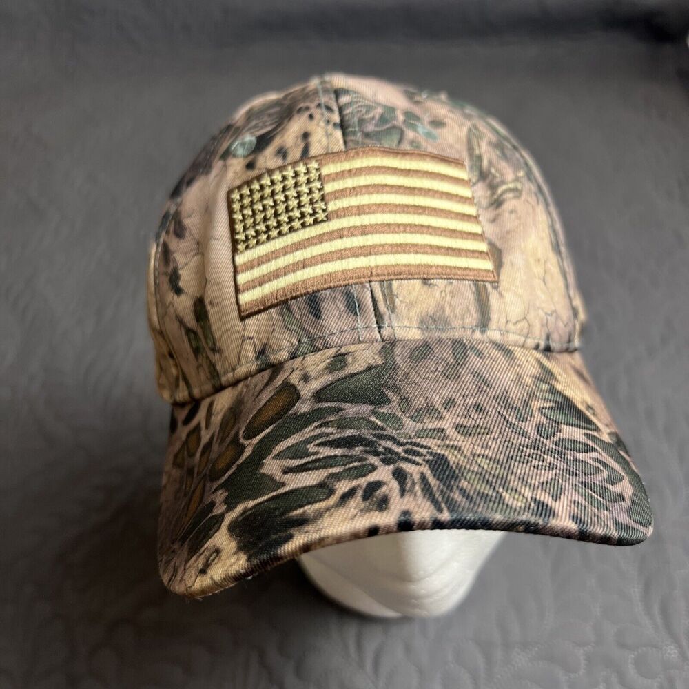 Pugs Flag Patch Snapback Hat Adjustable Ball Cap Camo Outdoor Casual Adult OS